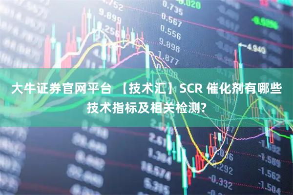 大牛证券官网平台 【技术汇】SCR 催化剂有哪些技术指标及相关检测?